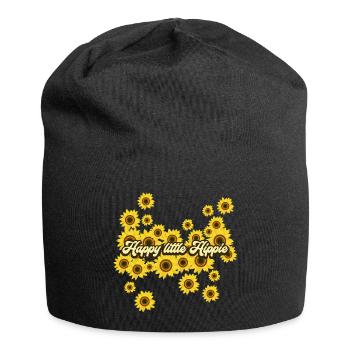 Bonne petite hippie - Bonnet en jersey - noir - Devant