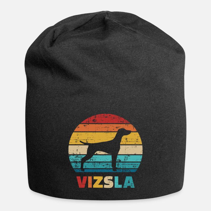 Vizsla - Jersey-Beanie - Schwarz