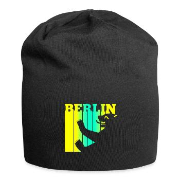 Bear of Berlin - Jersey Beanie - black - Front
