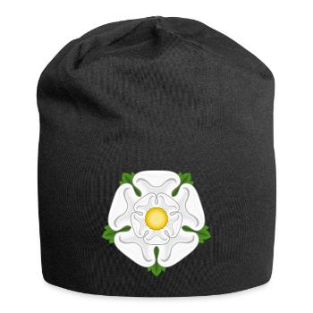 White Rose of York Yorkshire - Jersey Beanie - black - Front