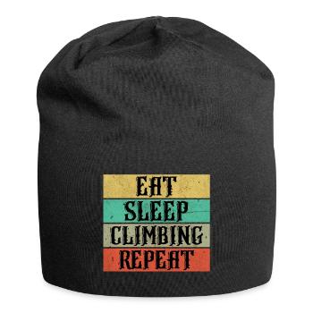 Climbing climbing - Jersey Beanie - black - Front