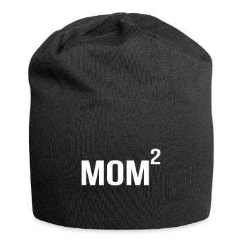 Mom 2 - Jersey-Beanie - Schwarz - Vorne