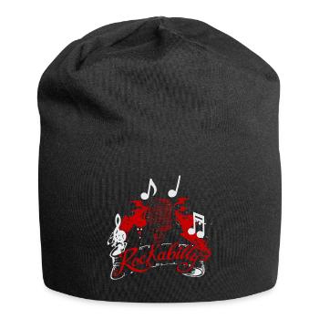 Rockabilly - Bonnet en jersey - noir - Devant