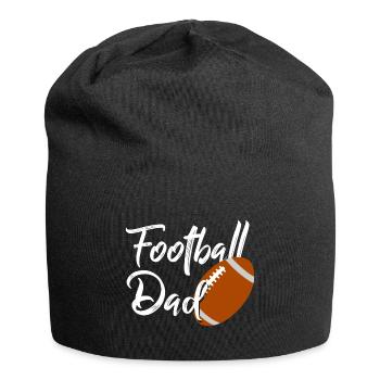 American football dad - Jersey Beanie - black - Front