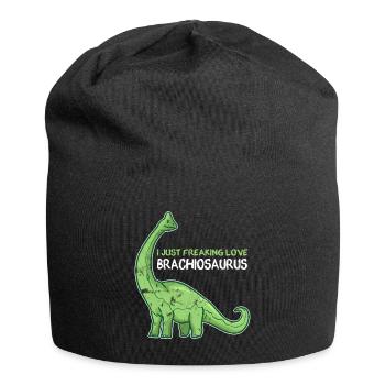 DINO - Jersey-Beanie - Schwarz - Vorne