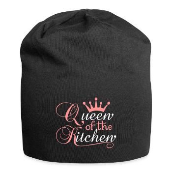 Queen of the Kitchen - Jersey-Beanie - Schwarz - Vorne
