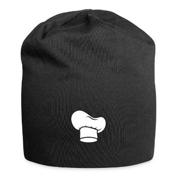 Chef's hat chef - Jersey Beanie - black - Front