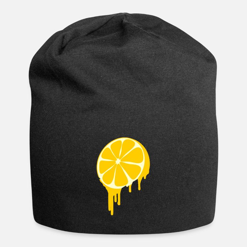 Citron été 2020 - Bonnet en jersey - noir