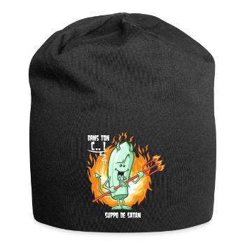 Satan suppo - Jersey Beanie - black - Front