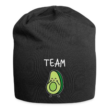 Look partenaire | Dream Team couple couple amour mariage - Bonnet en jersey - noir - Devant