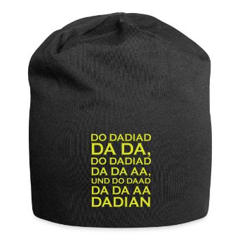 Bayern Bayerisch Humor Do Dadiad Geschenk - Jersey-Beanie - Schwarz - Vorne