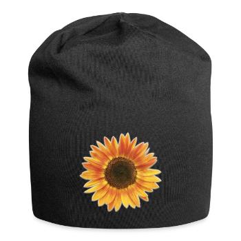 Tournesol - Bonnet en jersey - noir - Devant