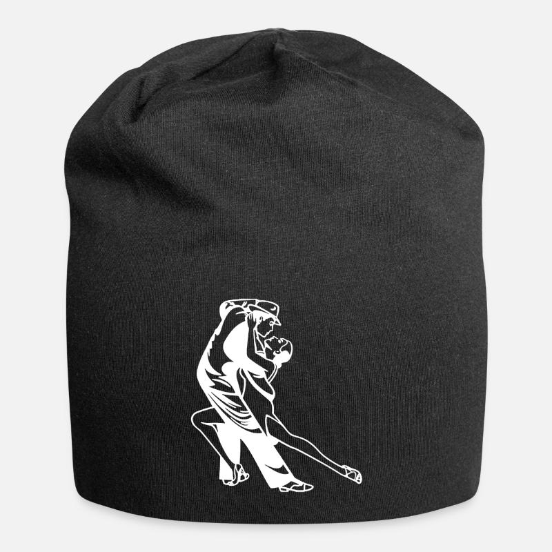 Tango Tanz - Jersey-Beanie - Schwarz