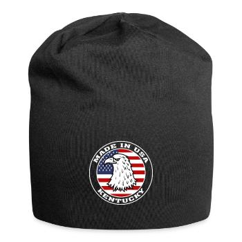 Kentucky State USA Flag Kentucky America - Bonnet en jersey - noir - Devant