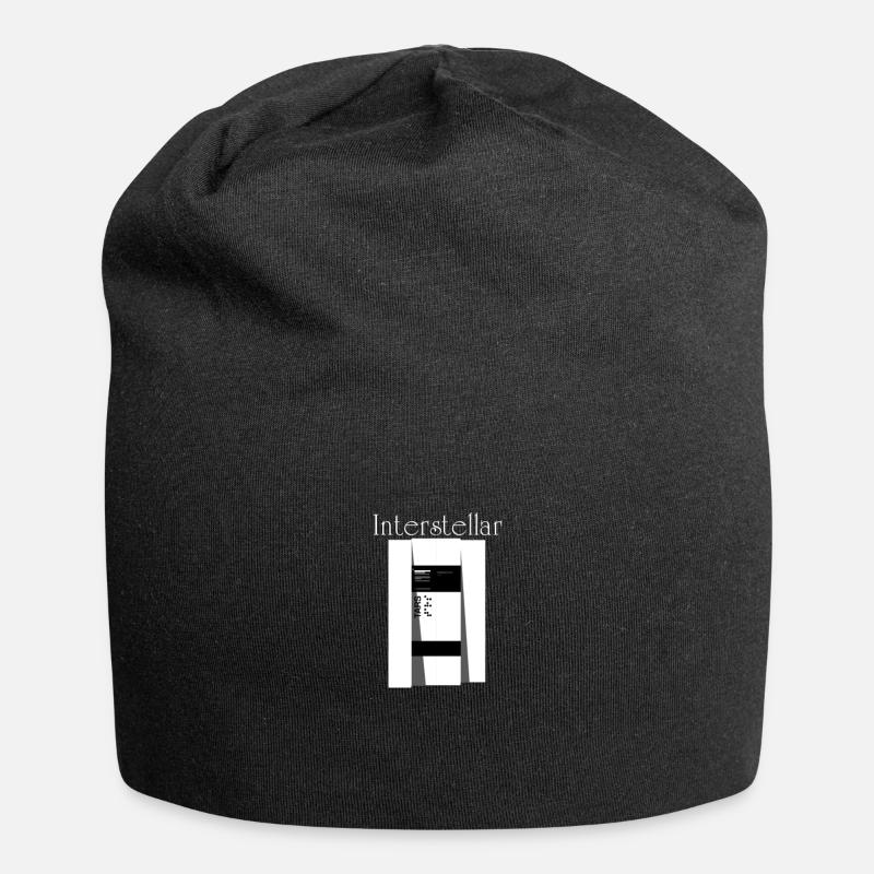 Interstellaire - Bonnet en jersey - noir