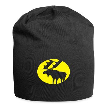 élan - Bonnet en jersey - noir - Devant