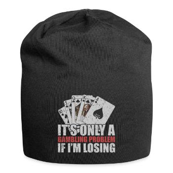 Gambling Poker - Jersey Beanie - black - Front
