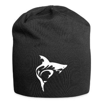 SHARK - Jersey-Beanie - Schwarz - Vorne