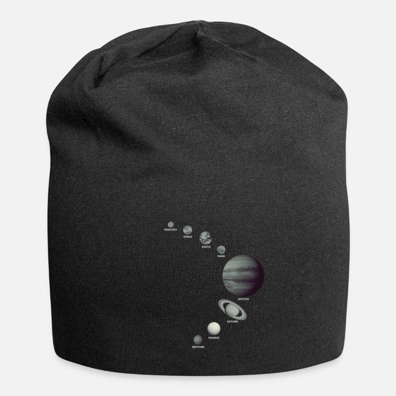 Le système solaire! - Bonnet en jersey - noir
