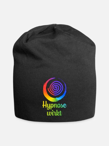 Hypnose Hypnotisch Hypnotisieren Team Geschenkidee - Jersey-Beanie - Schwarz