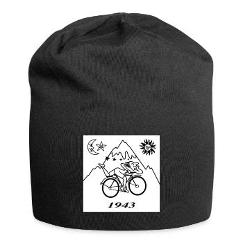 Albert Hofmann LSD 1943 Black & White - Jersey Beanie - black - Front