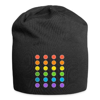 Rainbow Flag LGBTQ Pride LGBT LGBTQIA - Bonnet en jersey - noir - Devant