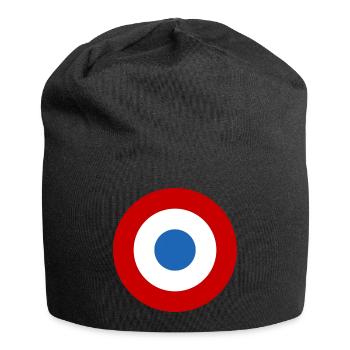 autocollant air force roundel France armée de l’air - Bonnet en jersey - noir - Devant