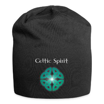 Keltischer Geist - Jersey-Beanie - Schwarz - Vorne