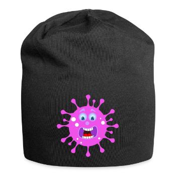 DESTROY CORONA CORONA BUSTERS VERNIETIG - Jersey Beanie - black - Front