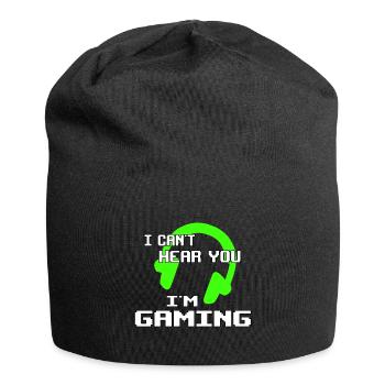 Gamer Gaming - Jersey Beanie - black - Front