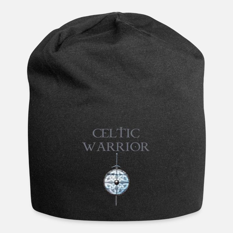 Guerrier Celte - Bonnet en jersey - noir