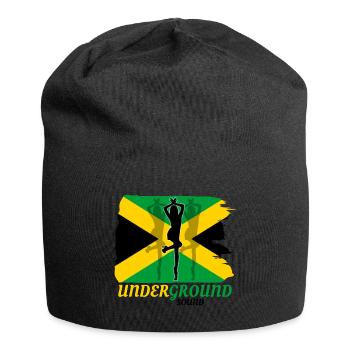 Underground Jamaica Flag Sprint - Jersey Beanie - black - Front