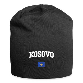 KOSOVO - Jersey-Beanie - Schwarz - Vorne