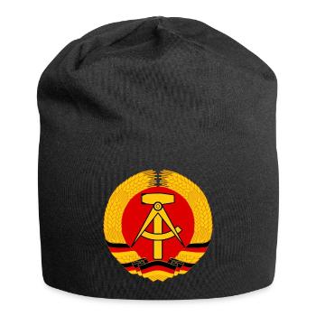 Autocollant armoiries RDA Allemagne de l'Est Wappen DDR - Bonnet en jersey - noir - Devant