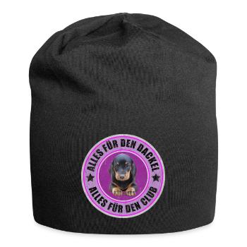 Dachshund - Dachshund - All for the Dachshund - Jersey Beanie - black - Front