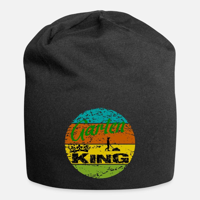 Garten - Jersey-Beanie - Schwarz