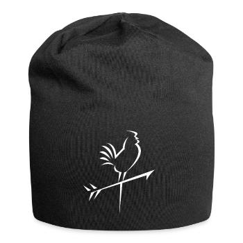 Conception du robinet météo - Bonnet en jersey - noir - Devant