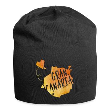 Gran Canaria - Jersey Beanie - black - Front