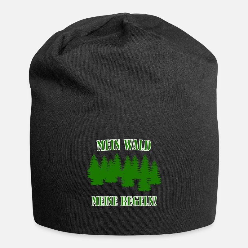 Förster - Jersey-Beanie - Schwarz