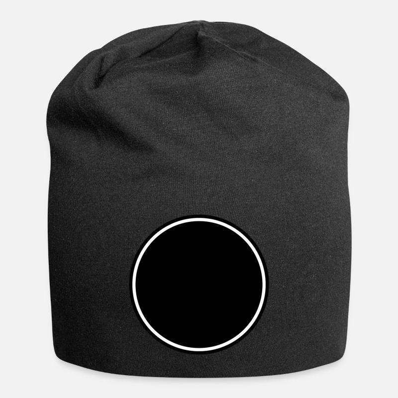 Cercle Noir - Bonnet en jersey - noir