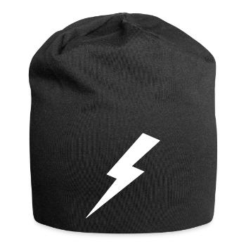 Lightning Bolt - Jersey Beanie - black - Front