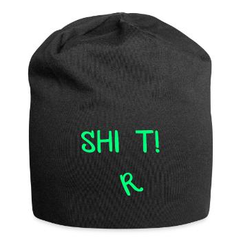 Shit Shirt! - Jersey-Beanie - Schwarz - Vorne