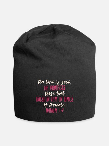 Christian Christian Christian Christian Christian - Jersey Beanie - black