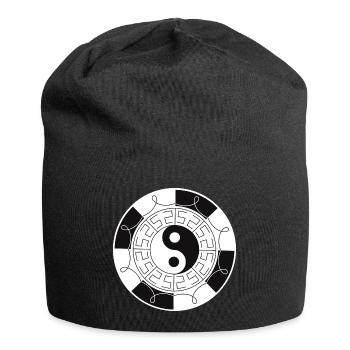 Yin Yang - Tao - Jersey Beanie - black - Front