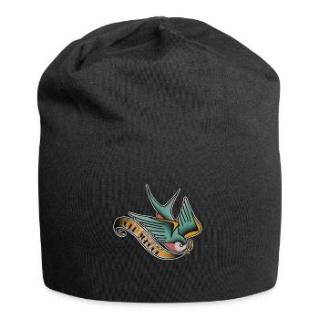 Schwalbe old school - Jersey-Beanie - Schwarz - Vorne