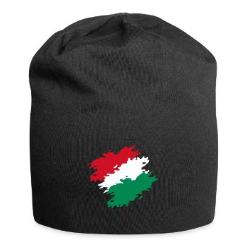 Ungarn - Jersey-Beanie - Schwarz - Vorne