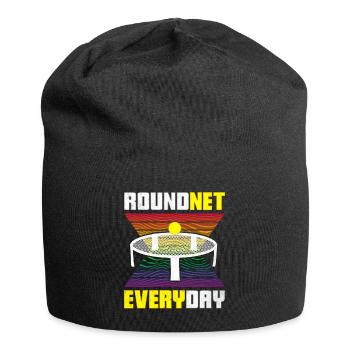 Roundnet Everyday | Spike Ball Spikeball Fun - Jersey-Beanie - Schwarz - Vorne