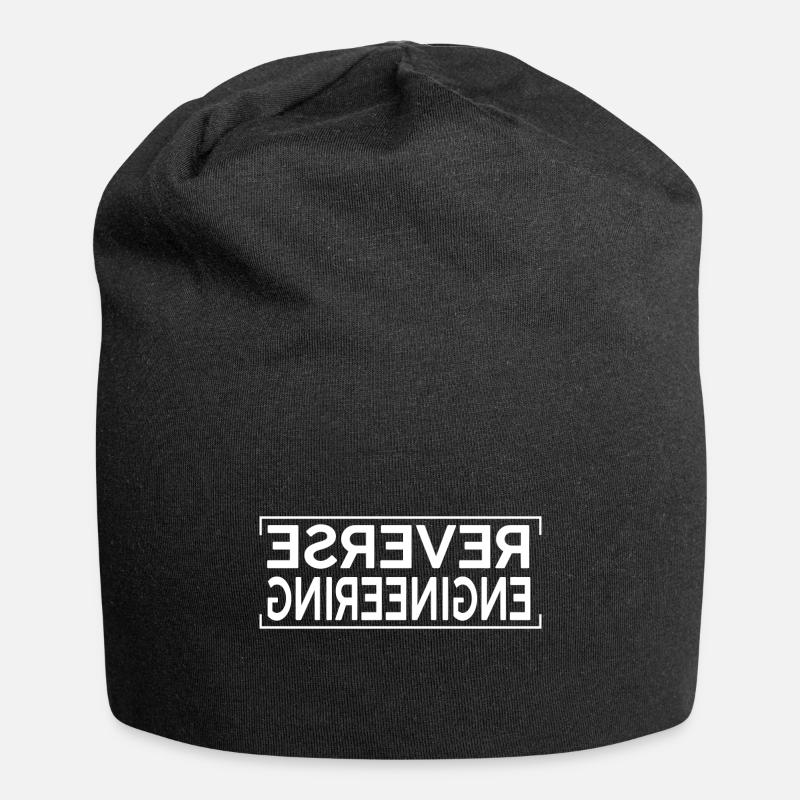 Backward Engineering - Jersey Beanie - black