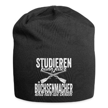 Studieren Büchsenmacher - Jersey-Beanie - Schwarz - Vorne
