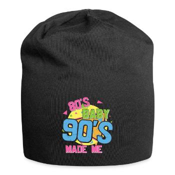 80S Baby 90S Made Me I Love The 80S 90S - Jersey Beanie - black - Front